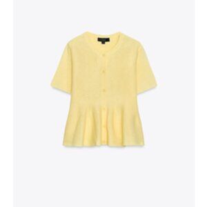 ZARA PEPLUM CARDIGAN